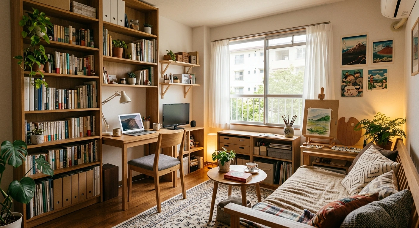 団地暮らしで趣味を楽しむ部屋づくり｜限られた空間の活用術 